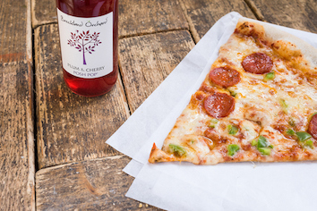 Fresh pizza, Amaretto Deli, (c) Phil Barnes Photography