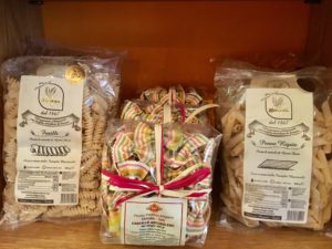 Artisinal Italian pasta in Amaretto Deli