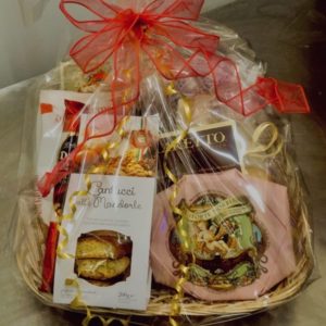 Sweet Christmas gift hamper, Amaretto Deli, Norwich