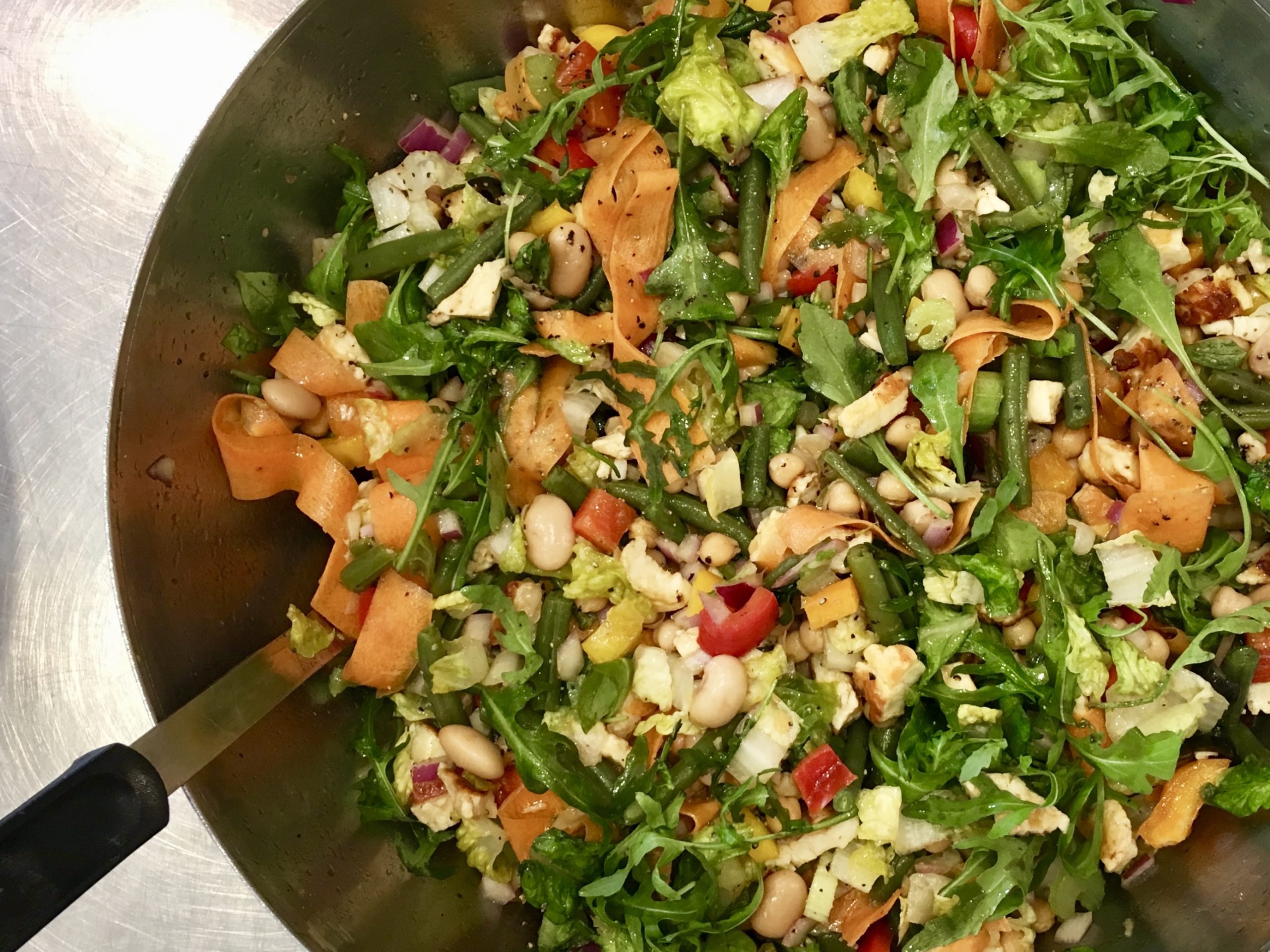 Halloumi Salad, 300g ~ Amaretto Deli, Norwich