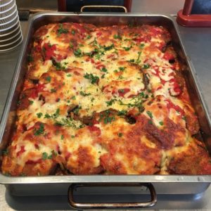 Aubergine Parmigiana