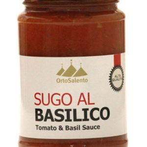 Sugo al Basilico, Pasta Sauce with Basil, 280g