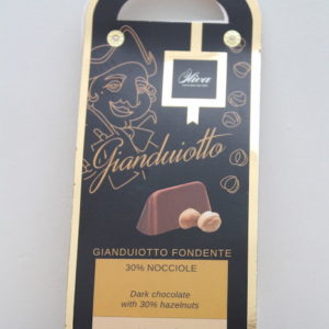 Gianduiotti dark chocolates with hazelnut, Amaretto Deli, Norwich