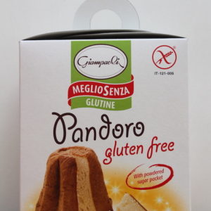 Gluten free pandoro, Amaretto Deli, Norwich
