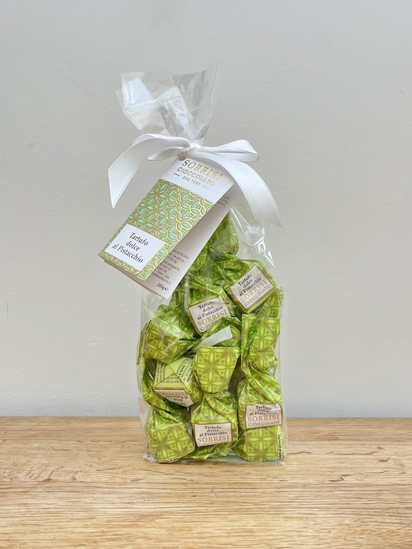 Sorrisi pistachio truffles, 200g